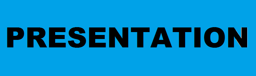 étiquette présentation